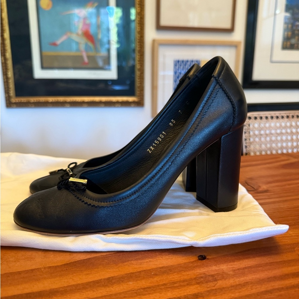 Ferragamo Black Women's Heels